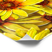Affiche brillante Tournesol (Coin)