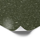 Affiche bruit d'horizon vert mousse – Personnalisa (Coin)