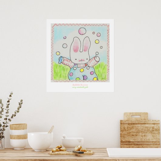Affiche Bubble Bunny (Cuisine)