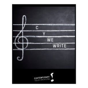 Affiche C Y We Write