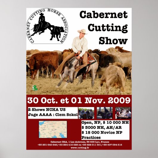 Affiche Cabernet CHA Poster (Voorkant)