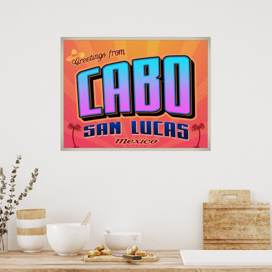 Affiche CABO SAN LUCAS (Cuisine)
