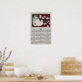 Affiche Calendrier de l'année chinoise du lapin (Cuisine)