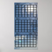 Affiche Calendrier Sunshine In Sky 3 Mois (Devant)