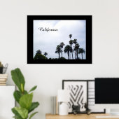 affiche CALIFORNIA PALMS (Bureau à domicile)