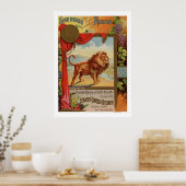 Affiche California Raisins 1890 (Cuisine)