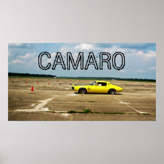 Affiche Camaro
