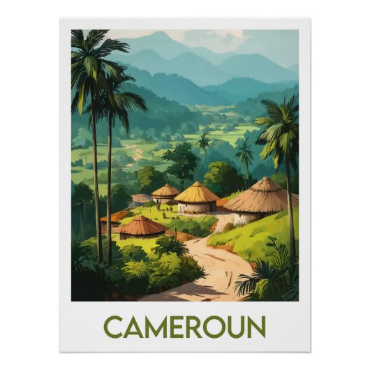 Affiche Cameroun (Devant)
