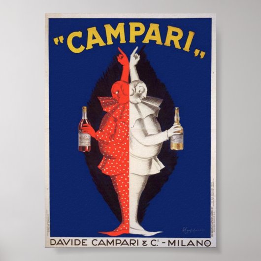 Affiche Campari Twins (Devant)