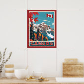 Affiche Canada Travel (Cuisine)