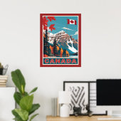 Affiche Canada Travel (Bureau à domicile)