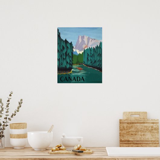 Affiche Canada Travel (Cuisine)