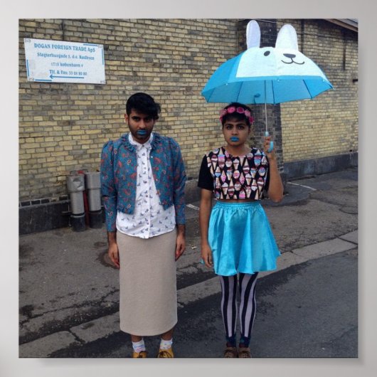 Affiche carré (Devant)