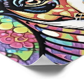 Affiche carrée Fox Terrier (Coin)