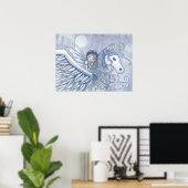 Affiche Carry Me Away Fairy Pegasus (Bureau à domicile)