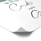 Affiche CARTES ET CADEAUX d'hiver (Coin)
