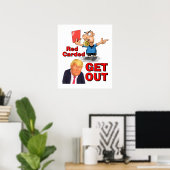 Affiche Carton Rouge (Bureau à domicile)