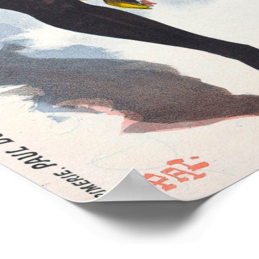 Affiche Casino vintage de Paris (Coin)