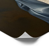 Affiche Cavalier King Charles Spaniel en chapeau d (Coin)