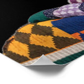 Affiche célébrant les femmes noires colorées (Coin)