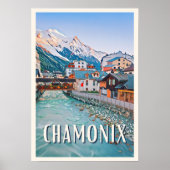 Affiche Chamonix Poster (Voorkant)