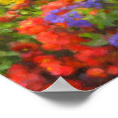 Affiche Champ de Fleurs (Coin)