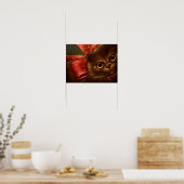 AFFICHE CHAT PERSAN CHOCOLAT (Cuisine)