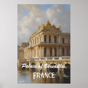 Affiche Château de Versailles France