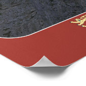 Affiche CHÂTEAU-GAILLARD - Côté Seine, au levier d (Coin)