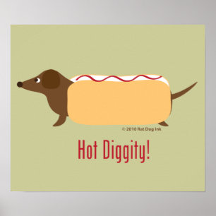 Affiche chaude de Diggity