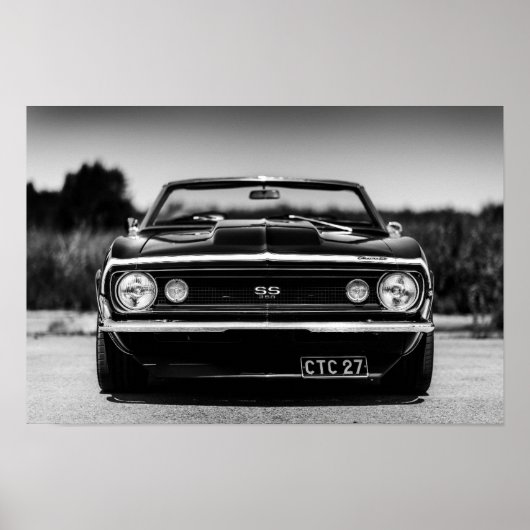 Affiche Chevrolet Chevelle SS 350 (Devant)