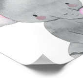 Affiche Chewing-Gum d'Éléphant pour Chambre d'Enfa (Coin)