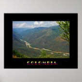 Affiche Chicamocha Colombie (Devant)
