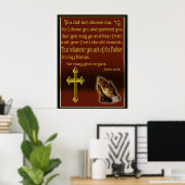 affiche chrétienne (Bureau à domicile)