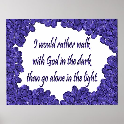 Affiche chrétienne avec inspiration (Devant)