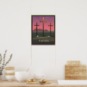affiche chrétienne calvaire (Cuisine)