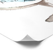 Affiche chrétienne, chanson de coteaux, globe art (Coin)