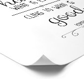 affiche chrétienne romains 12:9 l'amour doit être  (Coin)