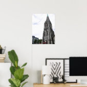 Affiche ChristChurch Cathedral, Nouvelle-Zélande (Bureau à domicile)