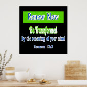 Affiche Christian Renew Now (Cuisine)