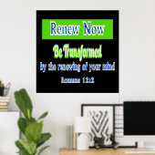 Affiche Christian Renew Now (Bureau à domicile)