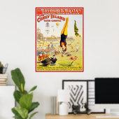 Affiche Cirque Barnum & Bailey Water Coney Island (Bureau à domicile)