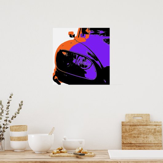 Affiche Citroen DS (Cuisine)