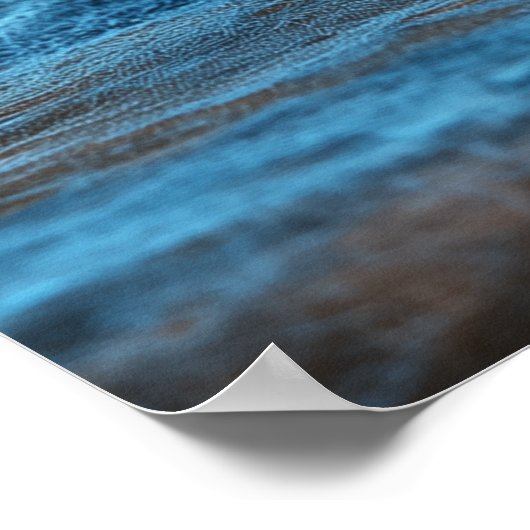 Affiche Citrouille d'Halloween effrayante (Coin)