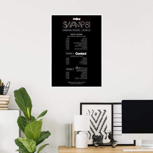affiche classique (Bureau à domicile)