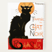 Affiche Classique Chat Noir de Steinlen en Noir (Dos)