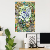 AFFICHE CLASSIQUE DE LE MAGICIEN D'OZ - tous les p (Bureau à domicile)