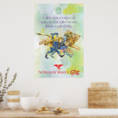 AFFICHE CLASSIQUE DE L'OZ - Briques Jaunes (Cuisine)