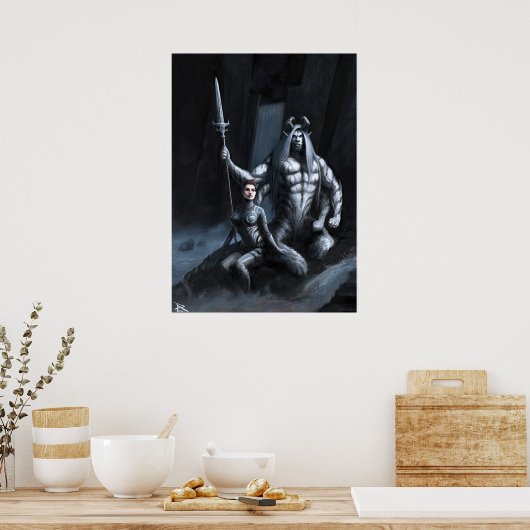 Affiche Classique Planète Turongal (Cuisine)