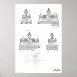 Affiche Cliff House 1907